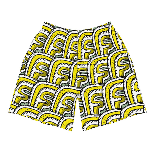 Logo Lax Shorts (Yellow)