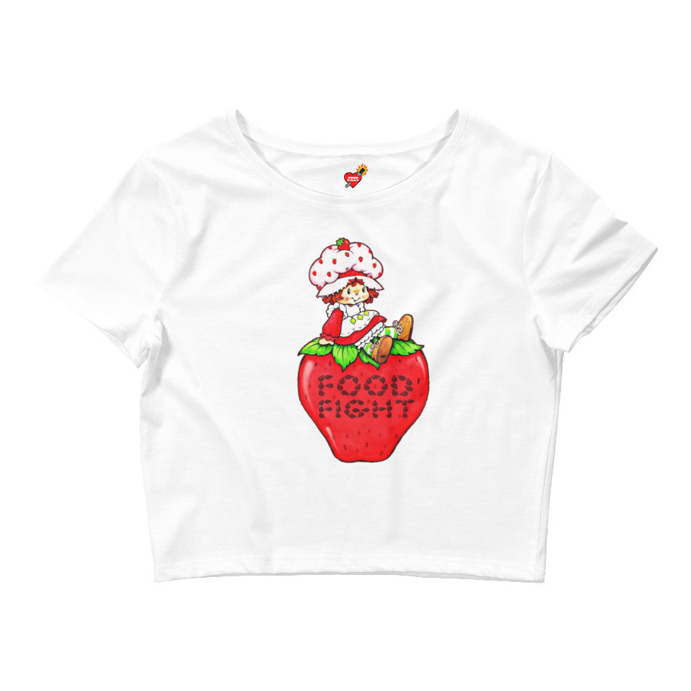 Strawberry Cupcake Crop Top